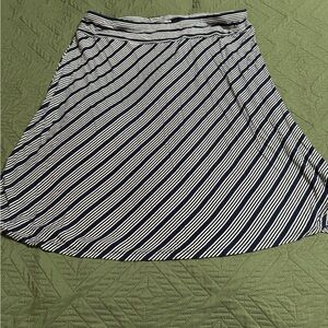 Westport 1962 Striped Navy Blue and White Women's Skirt size 1X